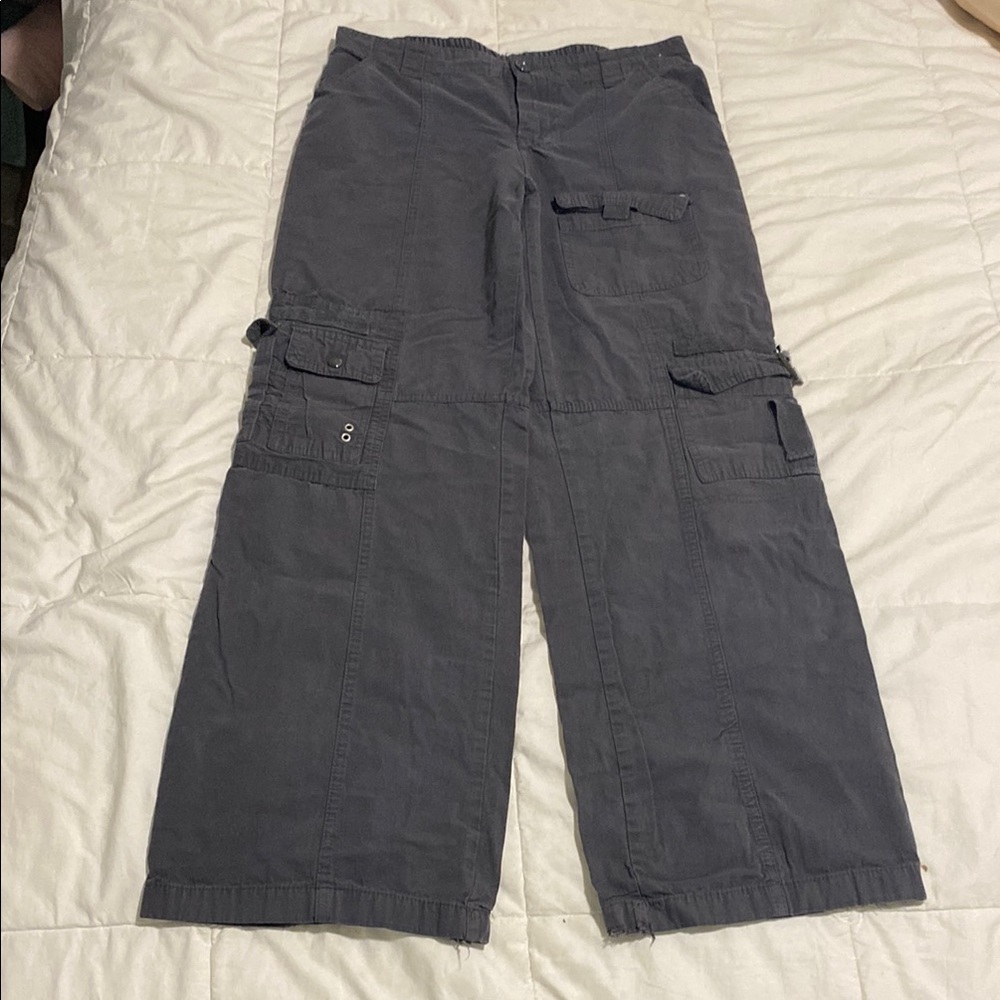 Essentials Gray Cargo Pants